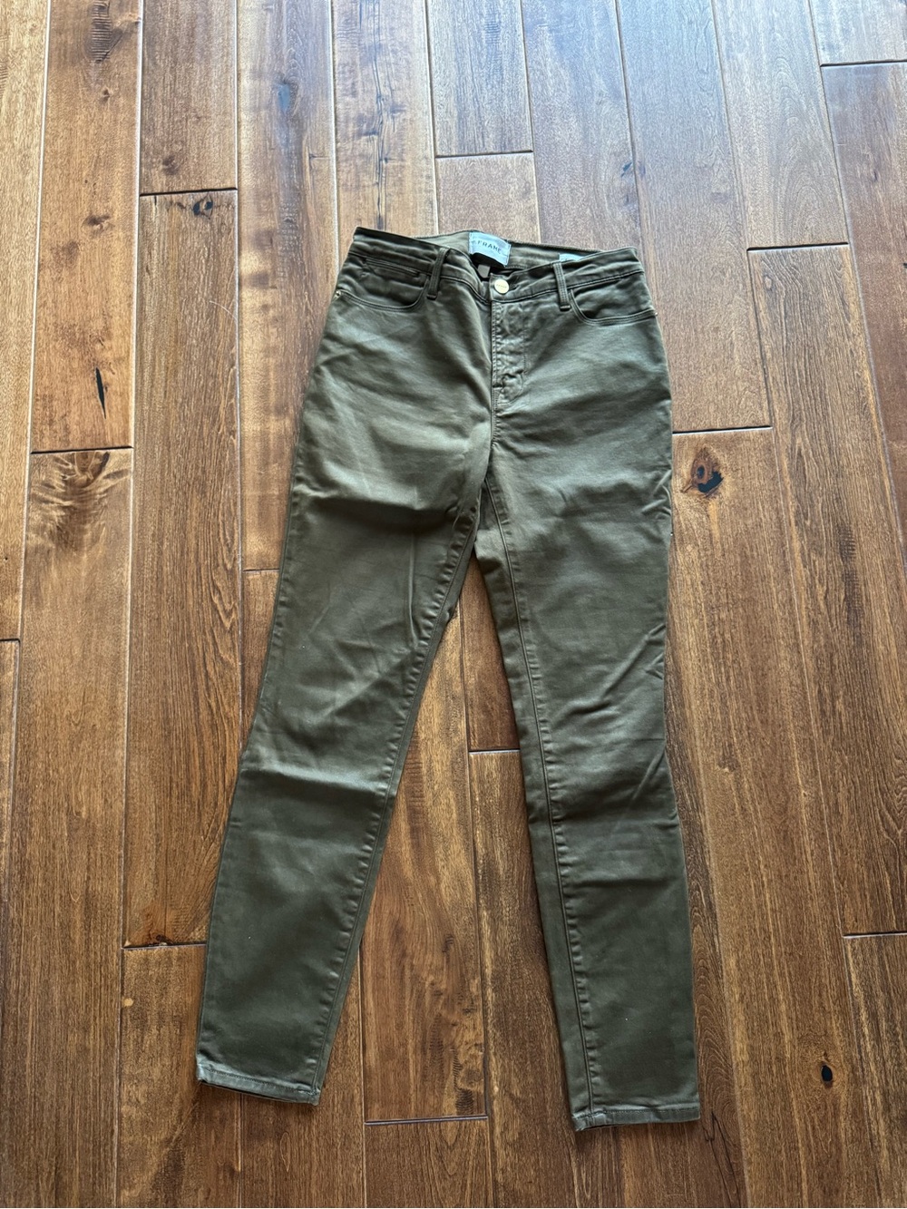 Women’s FRAME Size 26 Brown ale Skinny Pants